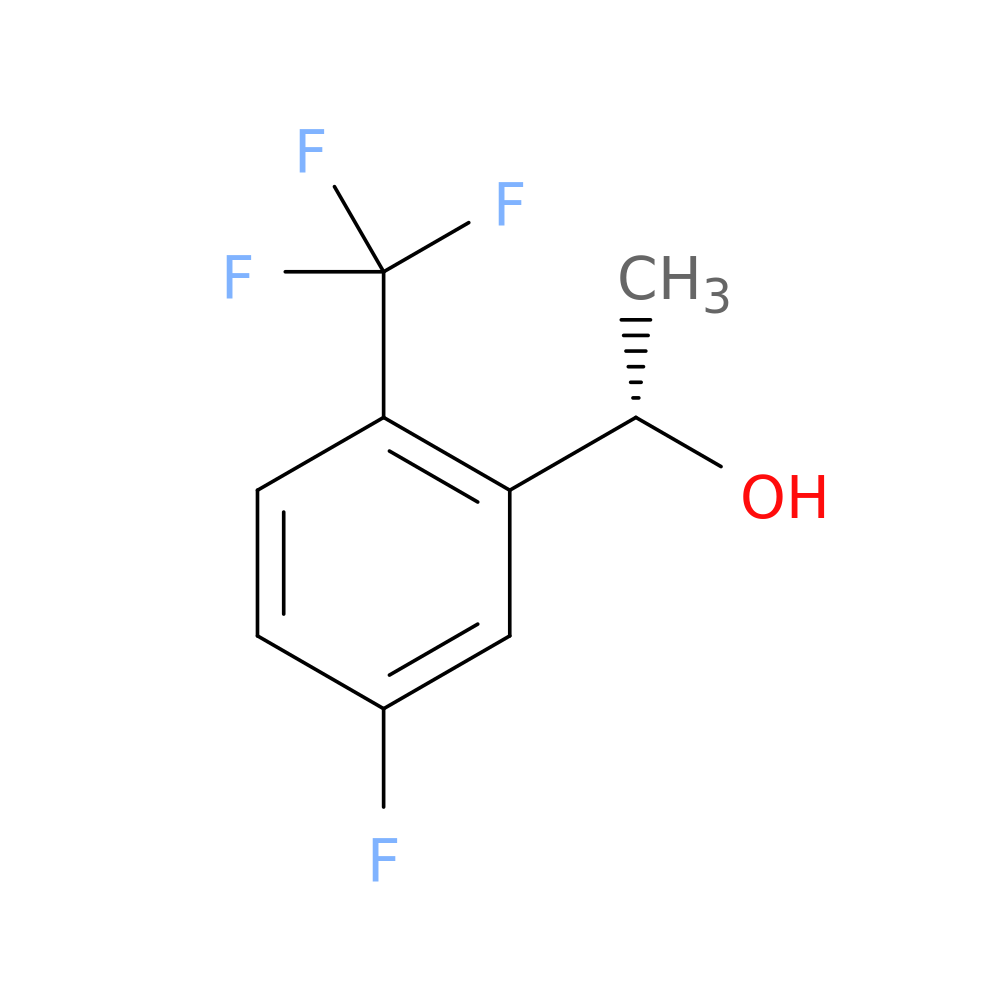 (1S)-1-[5-fluoro-2-(trifluoromethyl)phenyl]ethan-1-ol