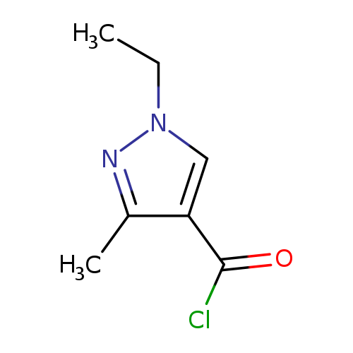 1-Ethyl-3-methyl-1h-pyrazole-4-carbonyl chloride