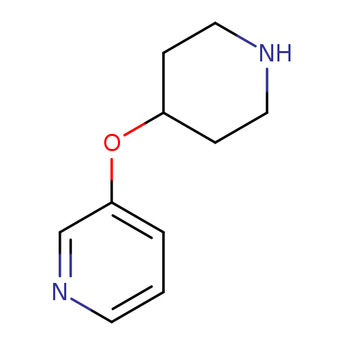 Pyridine, 3-(4-piperidinyloxy)-