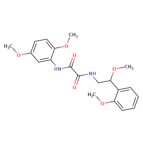 N-(2,5-dimethoxyphenyl)-N'-[2-methoxy-2-(2-methoxyphenyl)ethyl]ethanediamide