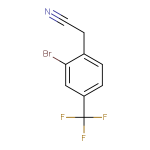 2-Bromo-4-(trifluoromethyl)phenylacetonitrile