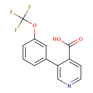 3-(3-trifluoromethoxyphenyl)Isonicotinic acid