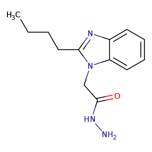 2-(2-butyl-1H-1,3-benzodiazol-1-yl)acetohydrazide