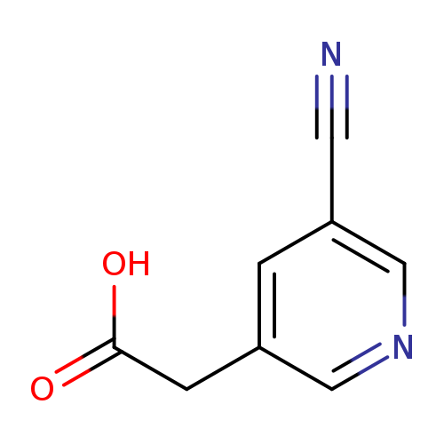 2-(5-cyanopyridin-3-yl)acetic acid