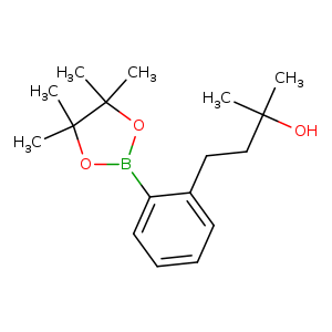 2-Methyl-4-(2-(4,4,5,5-tetramethyl-1,3,2-dioxaborolan-2-yl)phenyl)butan-2-ol