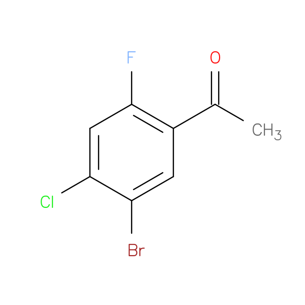 1-(5-Bromo-4-chloro-2-fluoro-phenyl)-ethanone