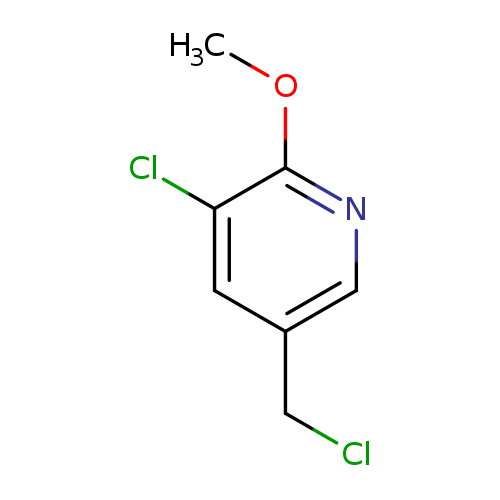 3-chloro-5-(chloromethyl)-2-methoxypyridine