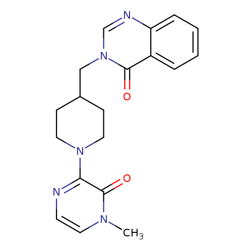 3-{[1-(4-methyl-3-oxo-3,4-dihydropyrazin-2-yl)piperidin-4-yl]methyl}-3,4-dihydroquinazolin-4-one