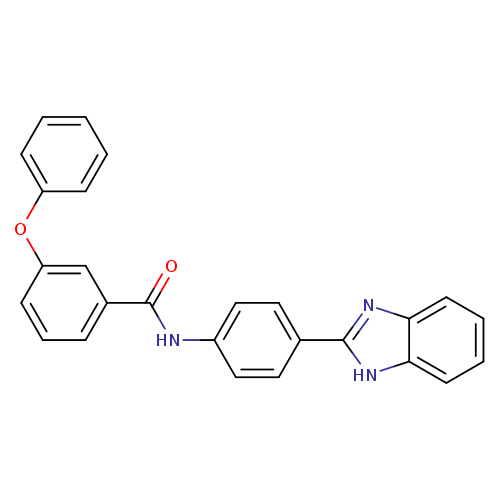 N-[4-(1H-1,3-benzodiazol-2-yl)phenyl]-3-phenoxybenzamide