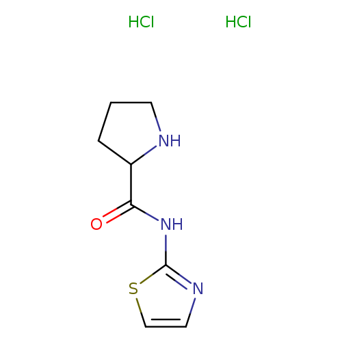 N-(1,3-thiazol-2-yl)pyrrolidine-2-carboxamidedihydrochloride