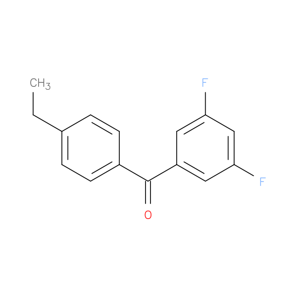 3,5-Difluoro-4'-ethylbenzophenone