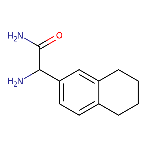 2-amino-2-(5,6,7,8-tetrahydronaphthalen-2-yl)acetamide