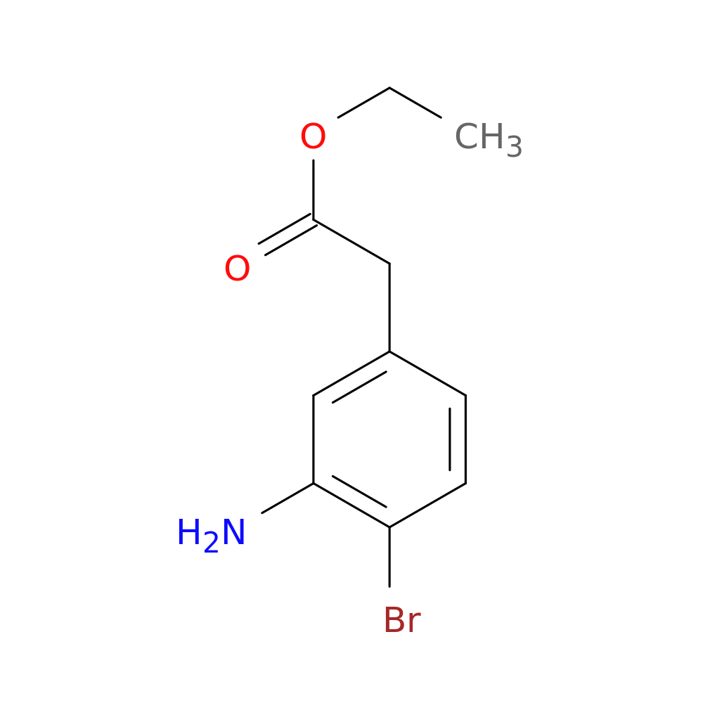 Ethyl 2-(3-Amino-4-Bromophenyl)Acetate