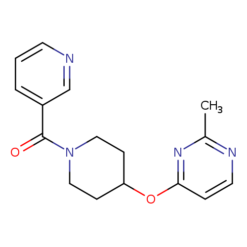 2-methyl-4-{[1-(pyridine-3-carbonyl)piperidin-4-yl]oxy}pyrimidine