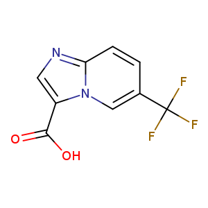 Imidazo[1,2-a]pyridine-3-carboxylic acid, 6-(trifluoromethyl)-