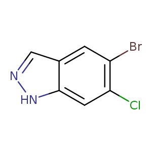 1H-Indazole, 5-bromo-6-chloro-
