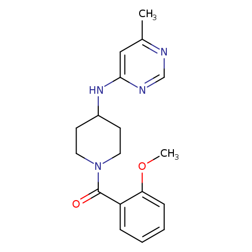 N-[1-(2-methoxybenzoyl)piperidin-4-yl]-6-methylpyrimidin-4-amine