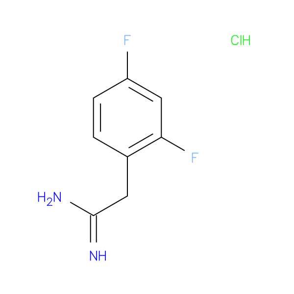 2-(2,4-Difluorophenyl)ethanimidamide hydrochloride