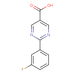 2-(3-Fluorophenyl)pyrimidine-5-carboxylic acid