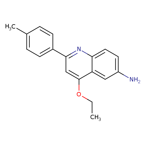 4-ethoxy-2-(4-methylphenyl)quinolin-6-amine