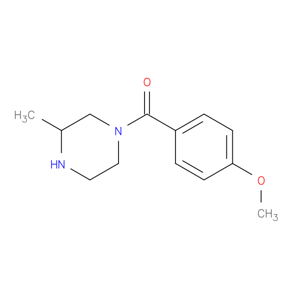 1-(4-methoxybenzoyl)-3-methylpiperazine