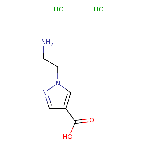 1-(2-aminoethyl)-1H-pyrazole-4-carboxylic acid dihydrochloride