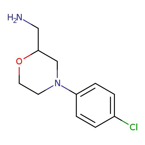 [4-(4-chlorophenyl)morpholin-2-yl]methanamine
