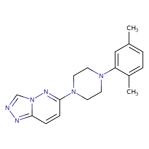 1-(2,5-dimethylphenyl)-4-{[1,2,4]triazolo[4,3-b]pyridazin-6-yl}piperazine
