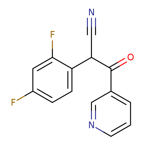 2-(2,4-difluorophenyl)-3-oxo-3-(pyridin-3-yl)propanenitrile