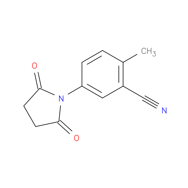 5-(2,5-dioxopyrrolidin-1-yl)-2-methylbenzonitrile