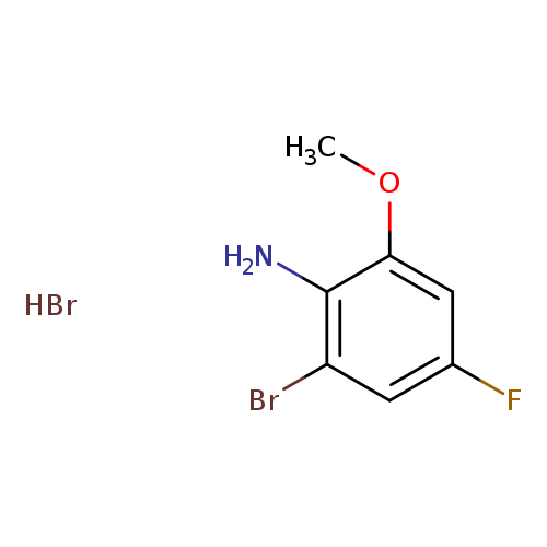 2-bromo-4-fluoro-6-methoxyaniline hydrobromide