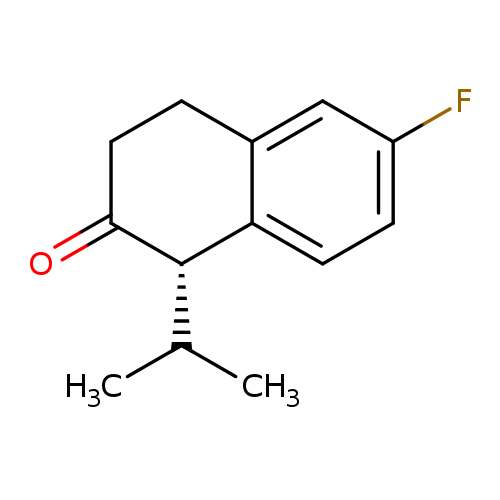 (S)-6-Fluoro-1-isopropyl-3,4-dihydronaphthalen-2(1h)-one