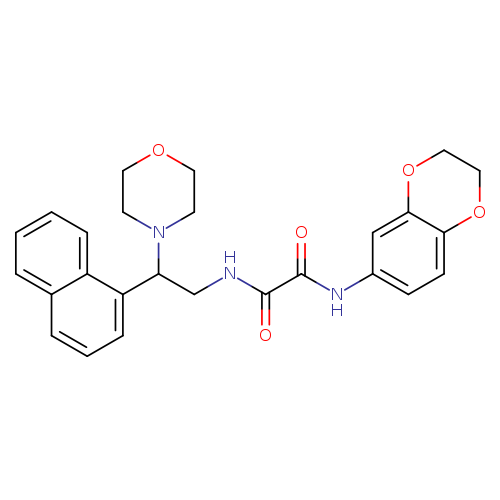 N'-(2,3-dihydro-1,4-benzodioxin-6-yl)-N-[2-(morpholin-4-yl)-2-(naphthalen-1-yl)ethyl]ethanediamide