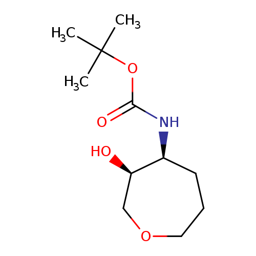 TERT-BUTYL N-[CIS-3-HYDROXYOXEPAN-4-YL]CARBAMATE