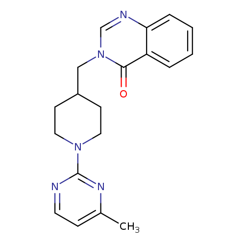 3-{[1-(4-methylpyrimidin-2-yl)piperidin-4-yl]methyl}-3,4-dihydroquinazolin-4-one