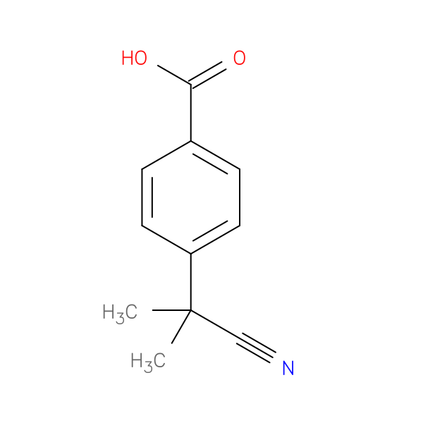 4-(1-Cyano-1-methylethyl)benzoic acid