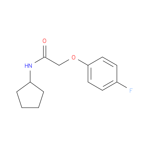 N-cyclopentyl-2-(4-fluorophenoxy)acetamide