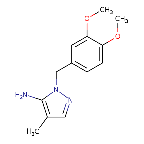 1-[(3,4-dimethoxyphenyl)methyl]-4-methyl-1H-pyrazol-5-amine