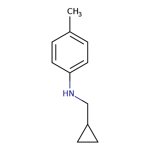Benzenamine, N-(cyclopropylmethyl)-4-methyl- (9CI)