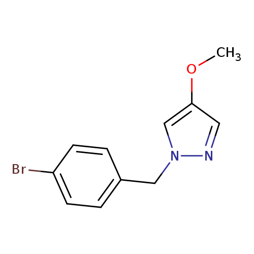 1-[(4-Bromophenyl)methyl]-4-methoxy-1H-pyrazole