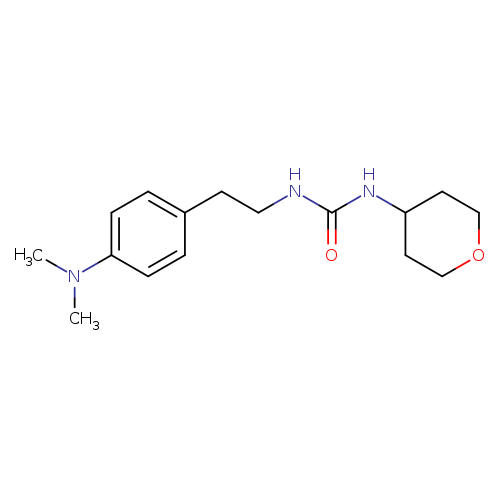 3-{2-[4-(dimethylamino)phenyl]ethyl}-1-(oxan-4-yl)urea