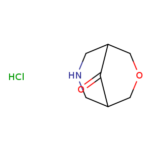 3-Oxa-7-azabicyclo[3.3.1]nonan-9-one hcl