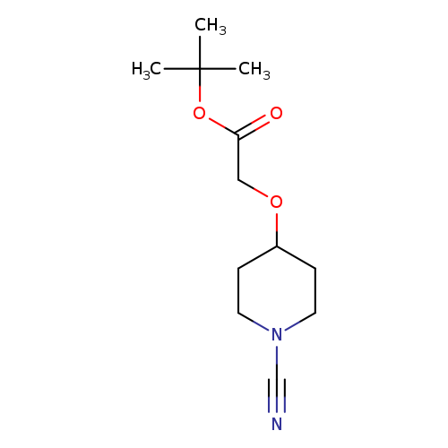 tert-butyl 2-[(1-cyanopiperidin-4-yl)oxy]acetate