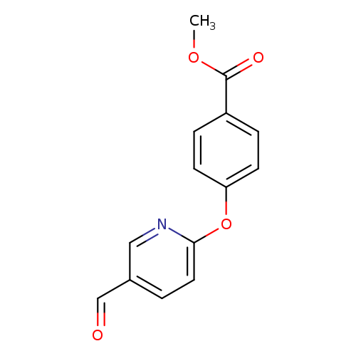 4-(5-Formyl-pyridin-2-yloxy)benzoic acid methyl ester