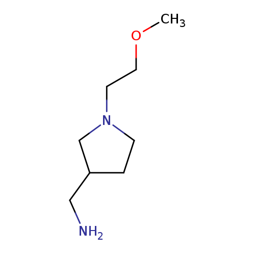 C-[1-(2-Methoxy-ethyl)-pyrrolidin-3-yl]-methylamine