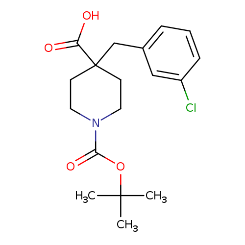1-(tert-Butoxycarbonyl)-4-(3-chlorobenzyl)piperidine-4-carboxylic acid