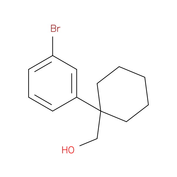 (1-(3-bromophenyl)cyclohexyl)methanol