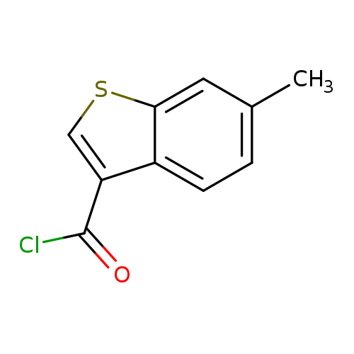 6-Methyl-1-benzothiophene-3-carbonyl chloride
