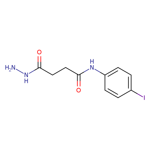 4-Hydrazino-n-(4-iodophenyl)-4-oxobutanamide