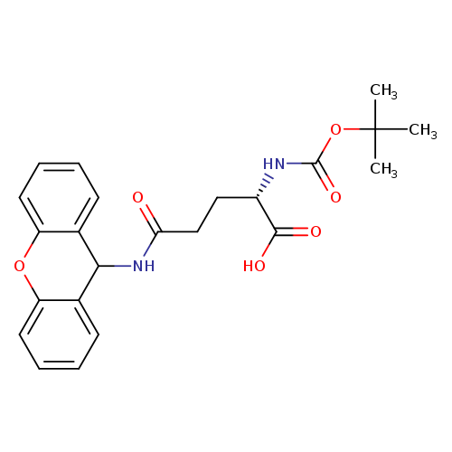 N-Boc-N'-(9-xanthenyl)-L-glutamine
